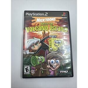 Nicktoons Battle for Volcano Island PS2 PlayStation 2 - Complete CIB